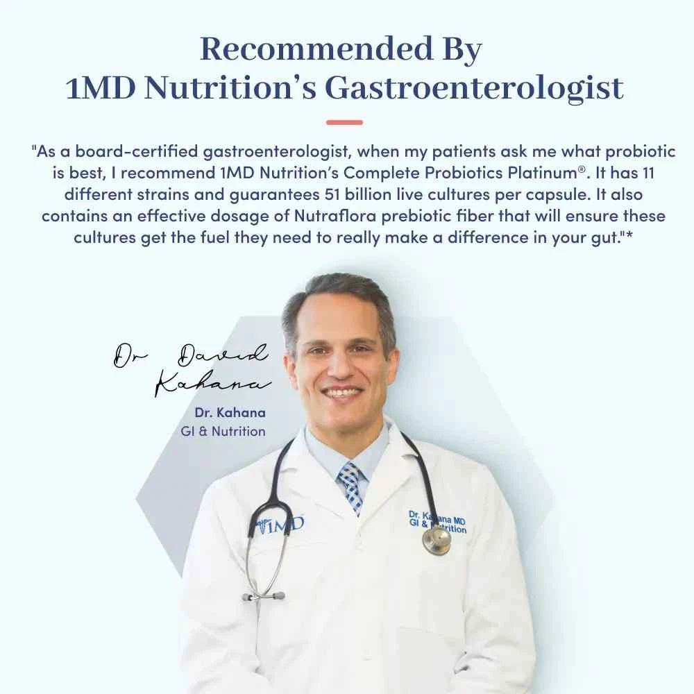1MD Nutrition Complete Probiotics Platinum®